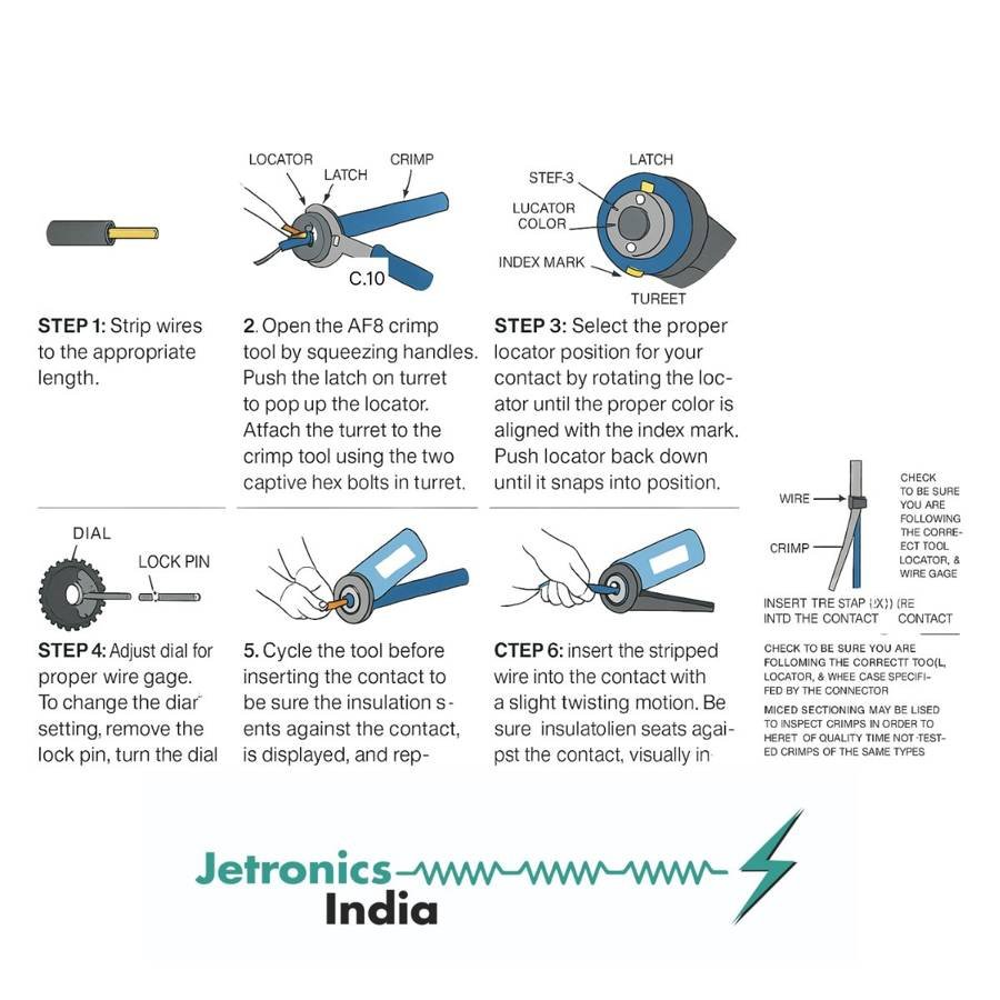 Read more about the article A Complete Guide on How to Crimp a Connector (Step-by-Step)
