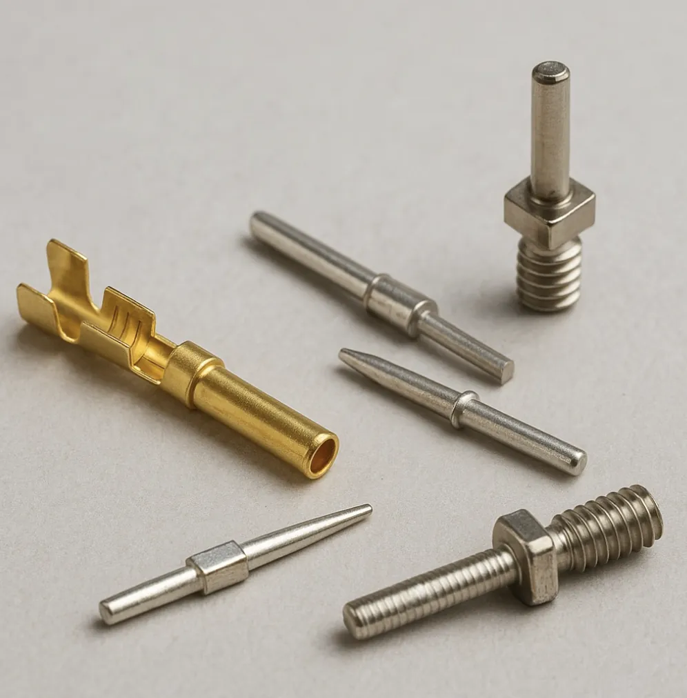 You are currently viewing Types of Connector Pins Explained: PCB Pins, Crimp Pins, Solder Pins, and Screw Pins