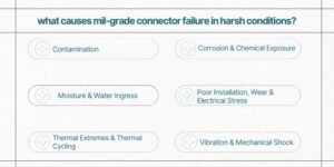 What Causes Mil-Grade Connector Failure in Harsh Environments